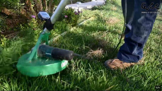 Как сделать траву косилка из пылесоса. делаем бюджетную газонокосилку своими руками