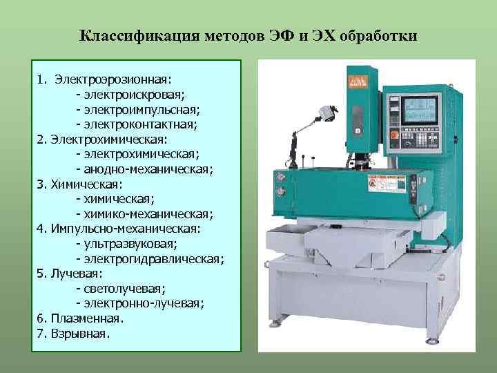 Электрохимическая обработка металлов станками завода станкофинэкспо