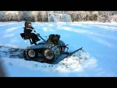 Как сделать снегоход из мотоблока своими руками: гусеничный, на колесах, для рыбалки