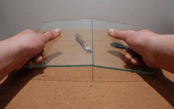 Как разрезать бронированное стекло. как отрезать каленое стекло – простыми словами о сложном процессе