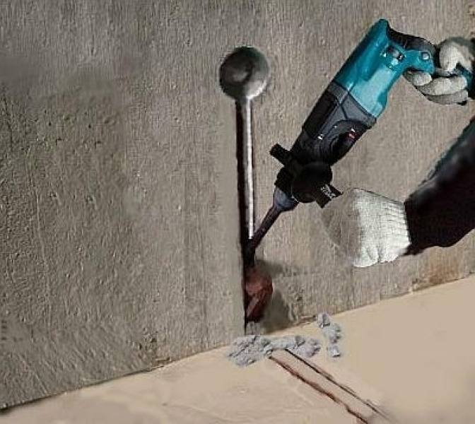 Как просверлить бетонную стену – возможный выход из ситуации