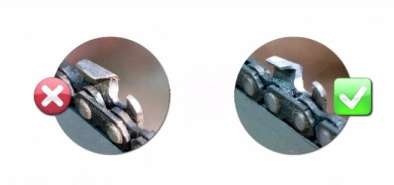 Заточка цепи — как правильно точить цепь бензопилы своими руками
