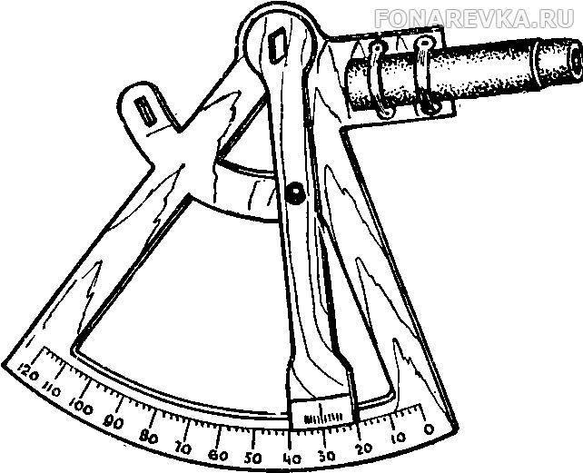 Астрономический измерительный инструмент. Квадрант и секстант в астрономии. Гониометр секстант. Секстант чертеж. Высотомер-угломер Лесной вул-1.