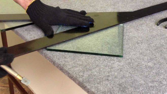 Резка каленого стекла в домашних условиях: инструкция, инструменты