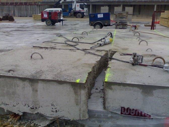 Гидроклин для разрушения бетона