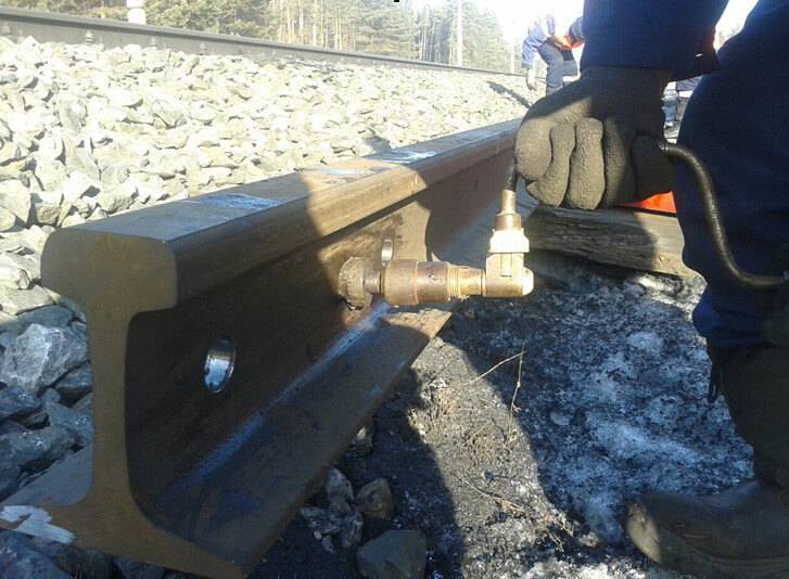 Технология сверления и резки рельс | движение24