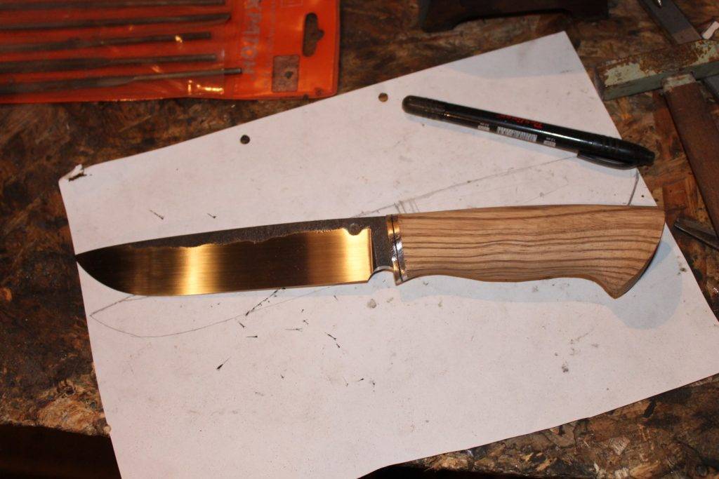 Нож из ленточной пилы: пошаговая инструкция по изготовлению своими руками