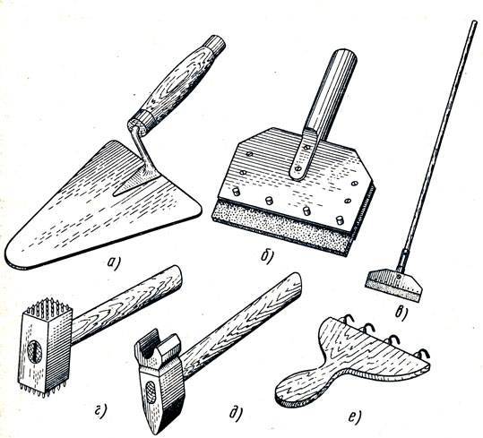 Инструмент для укладки плитки для выполнения работ