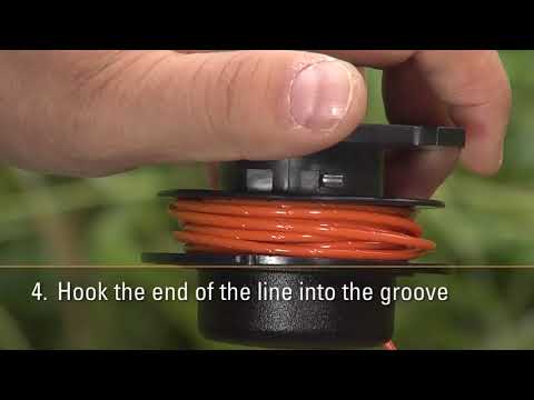 Как намотать леску на катушку триммера: способы наматывания и видео
