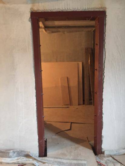 Как сделать дверной проем в бетонной стене