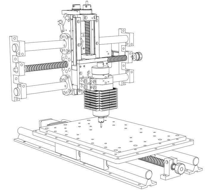 Векторные чертежи для чпу фрезерного станка