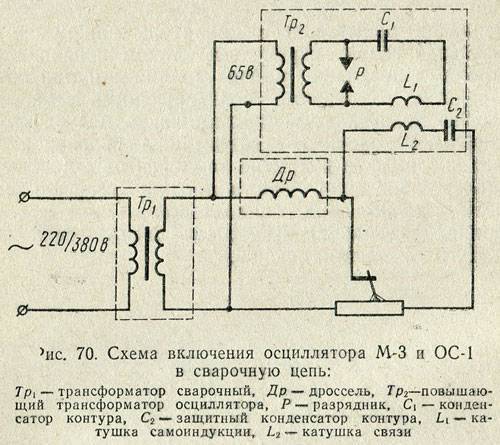 Осциллятор своими руками схемы сварка алюминия