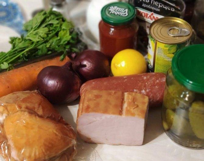 Сборная мясная солянка – 8 классических рецептов солянки в домашних условиях