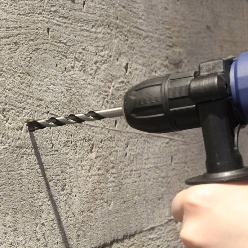 Сверление бетона дрелью: выбор сверла, устройство и ошибки при работе