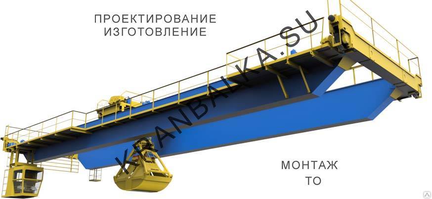 Мостовой однобалочный кран: устройство, описание монтажа