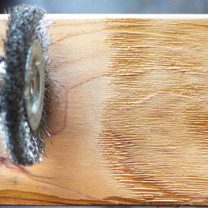 Браширование древесины своими руками: особенности процесса, назначение, подбор инструментов