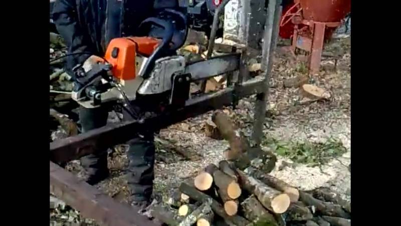 Козлы для пилки дров бензопилой своими руками + фото, чертежи – ремонт своими руками на m-stone.ru