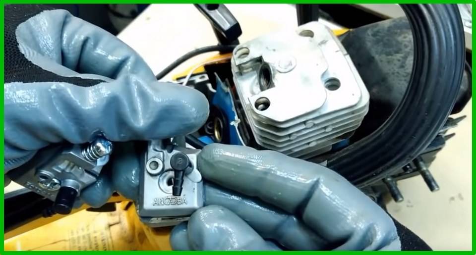 Карбюратор бензопилы — устройство, регулировка, промывка