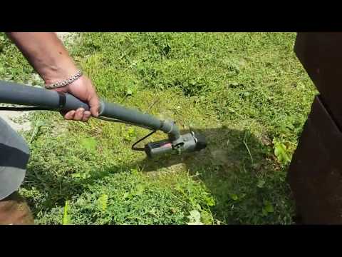 Как сделать триммер для стрижки травы и веток своими руками