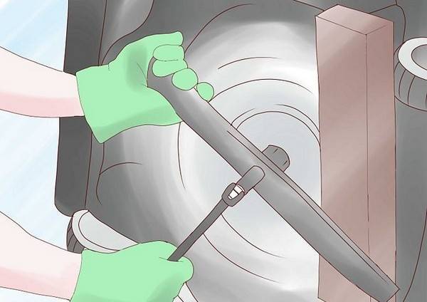 Как снять нож с триммера