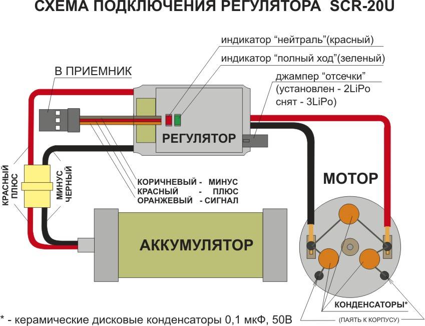 Электрическая схема болгарки с конденсатором