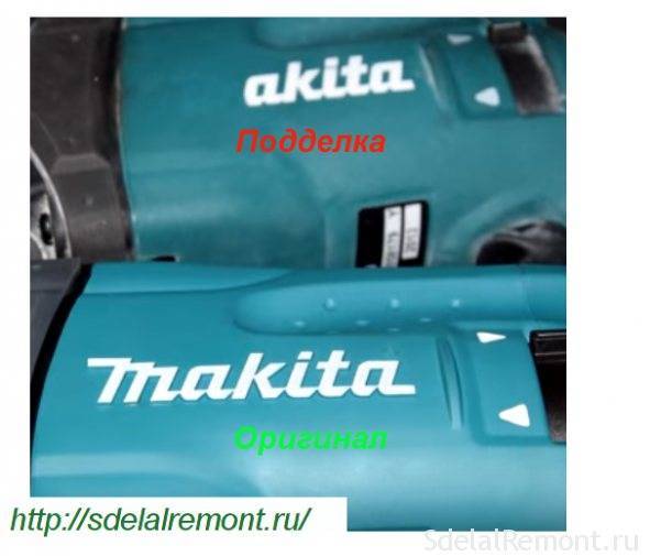 Как отличить оригинал шуруповерта makita от подделки: hs7000 и df330dwe