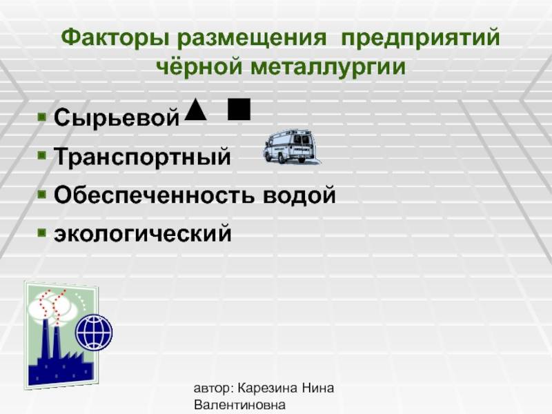 Факторы размещения алюминиевой промышленности - карта для туриста travelel.ru