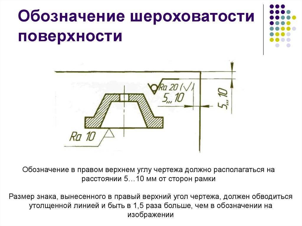 Обозначение чертежа детали