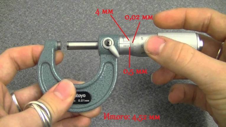 Как пользоваться микрометром, примеры измерения, важные моменты (видео)
