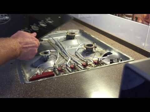 Как отремонтировать газовую варочную панель или стеклокерамическую своими руками если она не зажигается