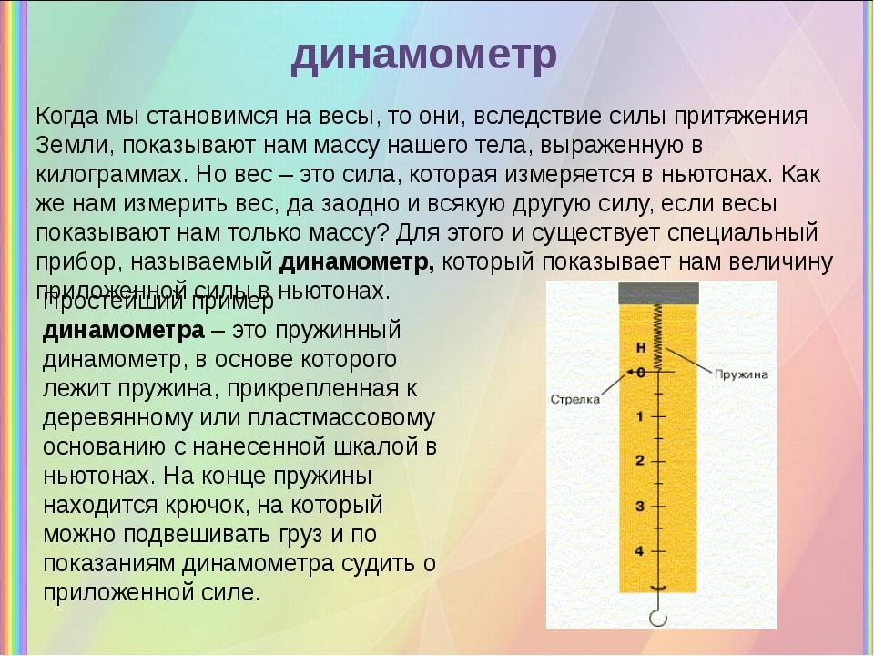 Что измеряют динамометром? | студенческая жизнь