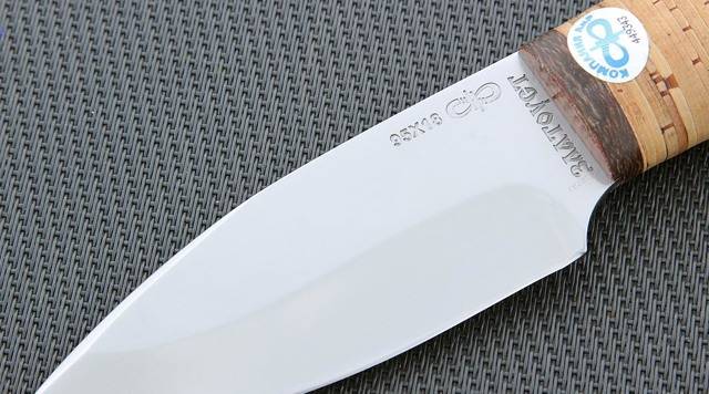 Характеристики применения стали 95х18 и закалка при производстве ножей