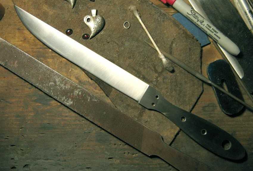 Как правильно закалить нож из напильника - морской флот