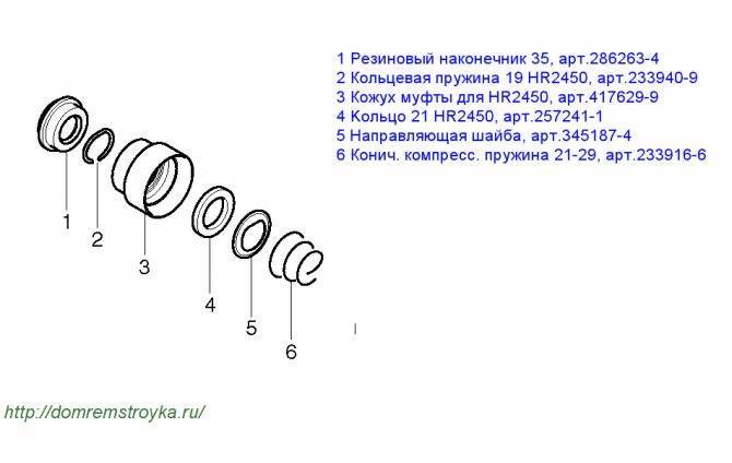 Инструкция по разборке перфоратора макита 2450 »  domremstroyka.ru