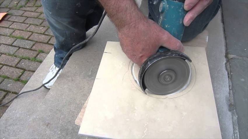 Как резать плитку болгаркой алмазным кругом аккуратно и без сколов