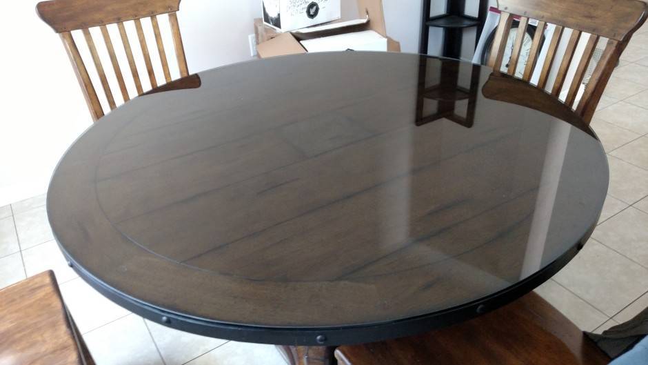 Как обрезать мягкое стекло на овальный стол • evdiral.ru