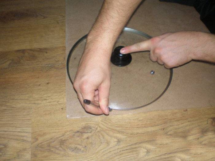 Как вырезать стекло круглой формы