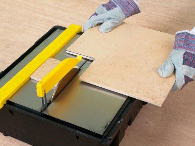 Как пользоваться плиткорезом советы, как правильно резать плитку