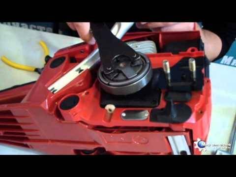 Почему открутилось сцепление на бензопиле, инструкция, видео, фото,