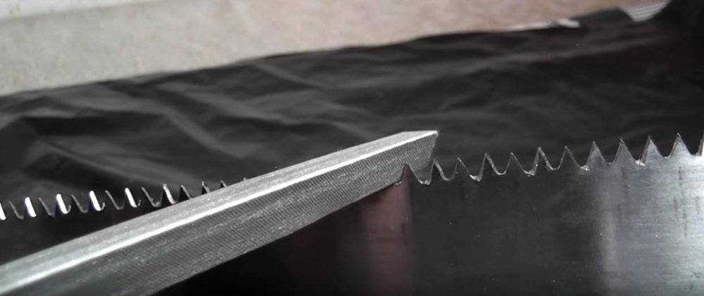 Как правильно наточить ножовку по дереву в домашних условиях напильником