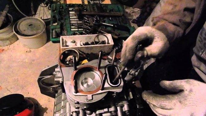Детальный ремонт всех двигателей мотоблока каскад