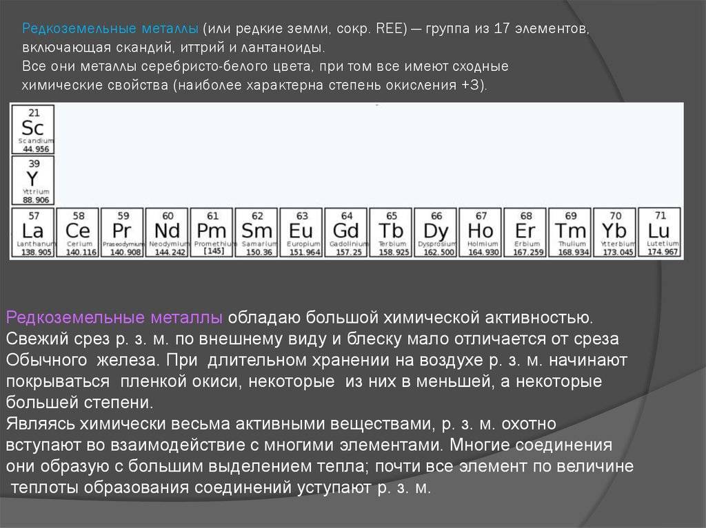 Редкоземельные металлы и их добыча :: syl.ru