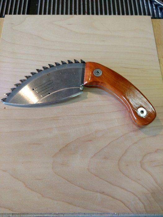 Как сделать нож из полотна пилы по металлу. делаем качественный нож из пилы за два с половиной часа