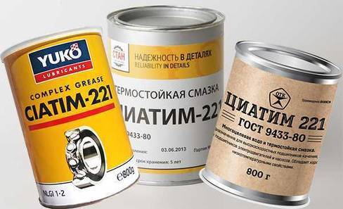 Характеристики, аналоги смазки циатим-221 и область ее применения