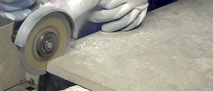 Технология резки керамической плитки болгаркой