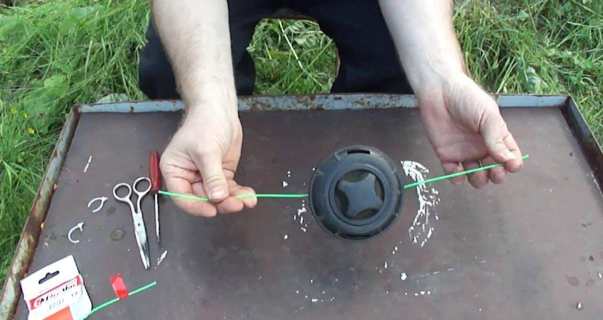 Как поменять или намотать леску на катушку триммера: способы и нюансы наматывания, намотка своими руками