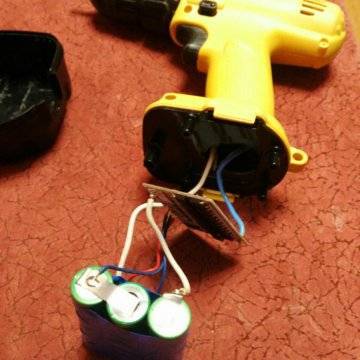 Переделка шуруповерта на литиевые (li-ion) аккумуляторы 18650: инструкция для 12в и 18 вольт, зарядное устройство, замена своими руками