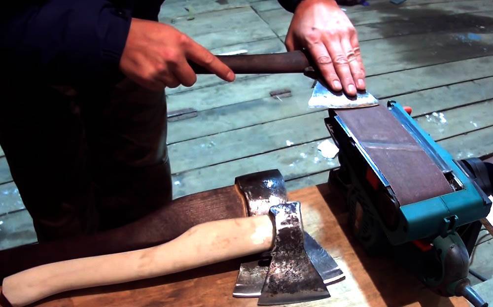 Заточка топора своими руками – мастерство правильной заточки + видео