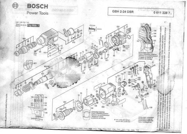 Как разобрать перфоратор bosch gbh 2 24 - antirun.ru